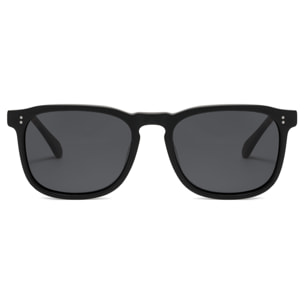 Gafas de sol PALO ALTO HYDE - Negro mate / Polarizada ahumada