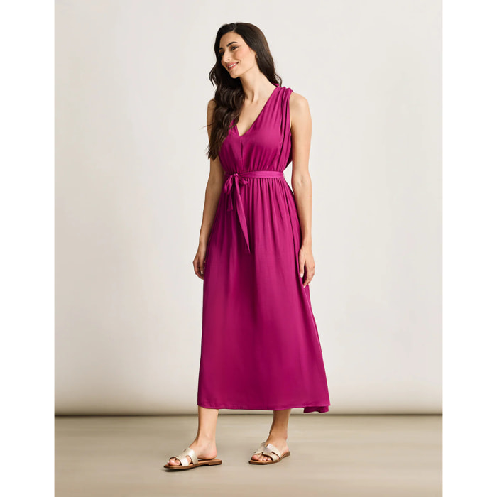 Vestido Largo Morado - Monicasa