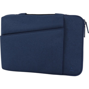 Housse ADEQWAT Pocket sleeve 13-14  bleu chiné