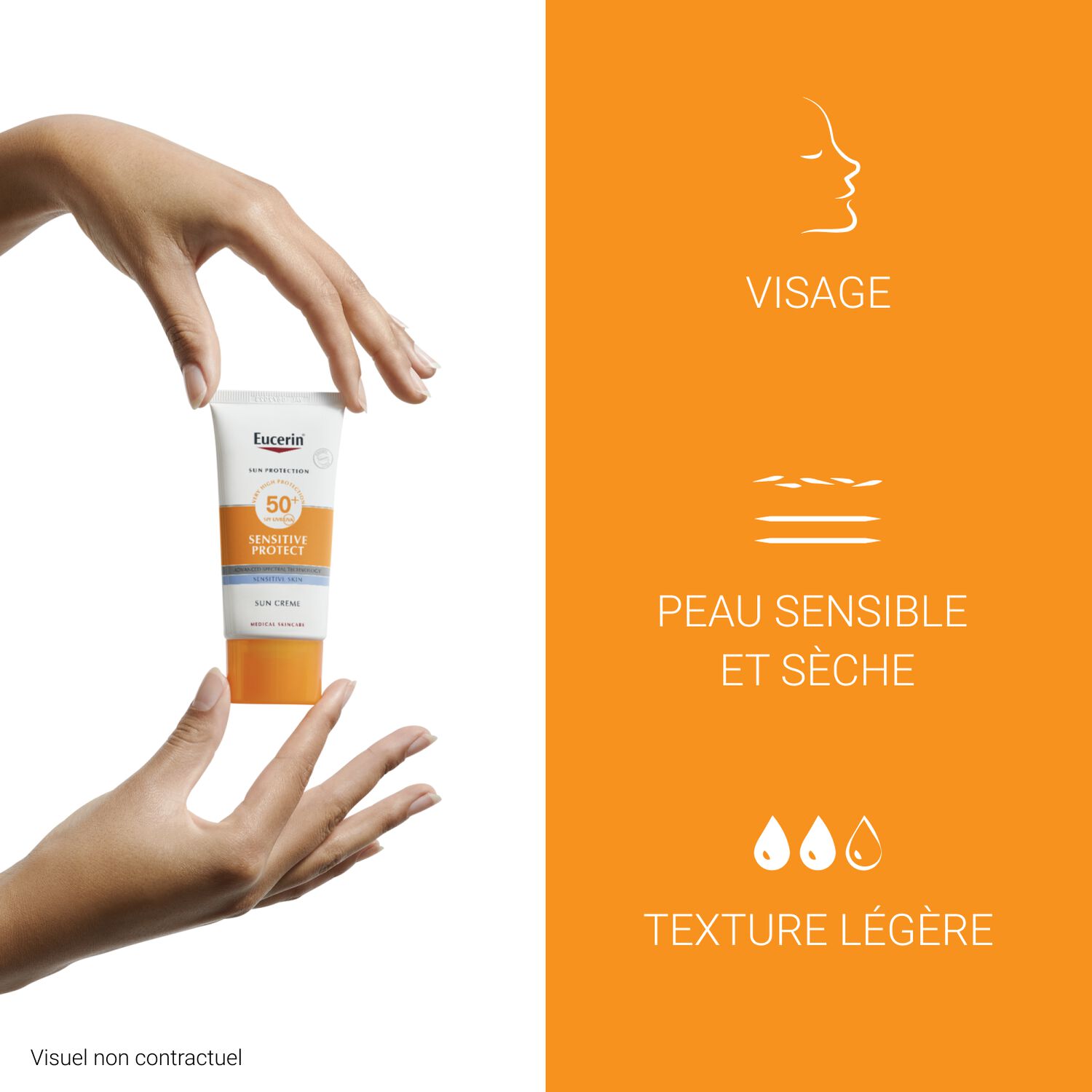 Sensitive Protect SPF50+ - Crème Très Haute Protection Visage 50 ml