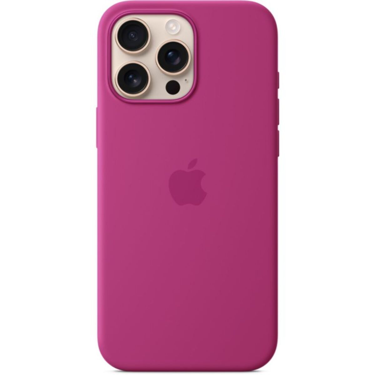 Coque APPLE iPhone 16 Pro Max Fuchsia MagSafe silic