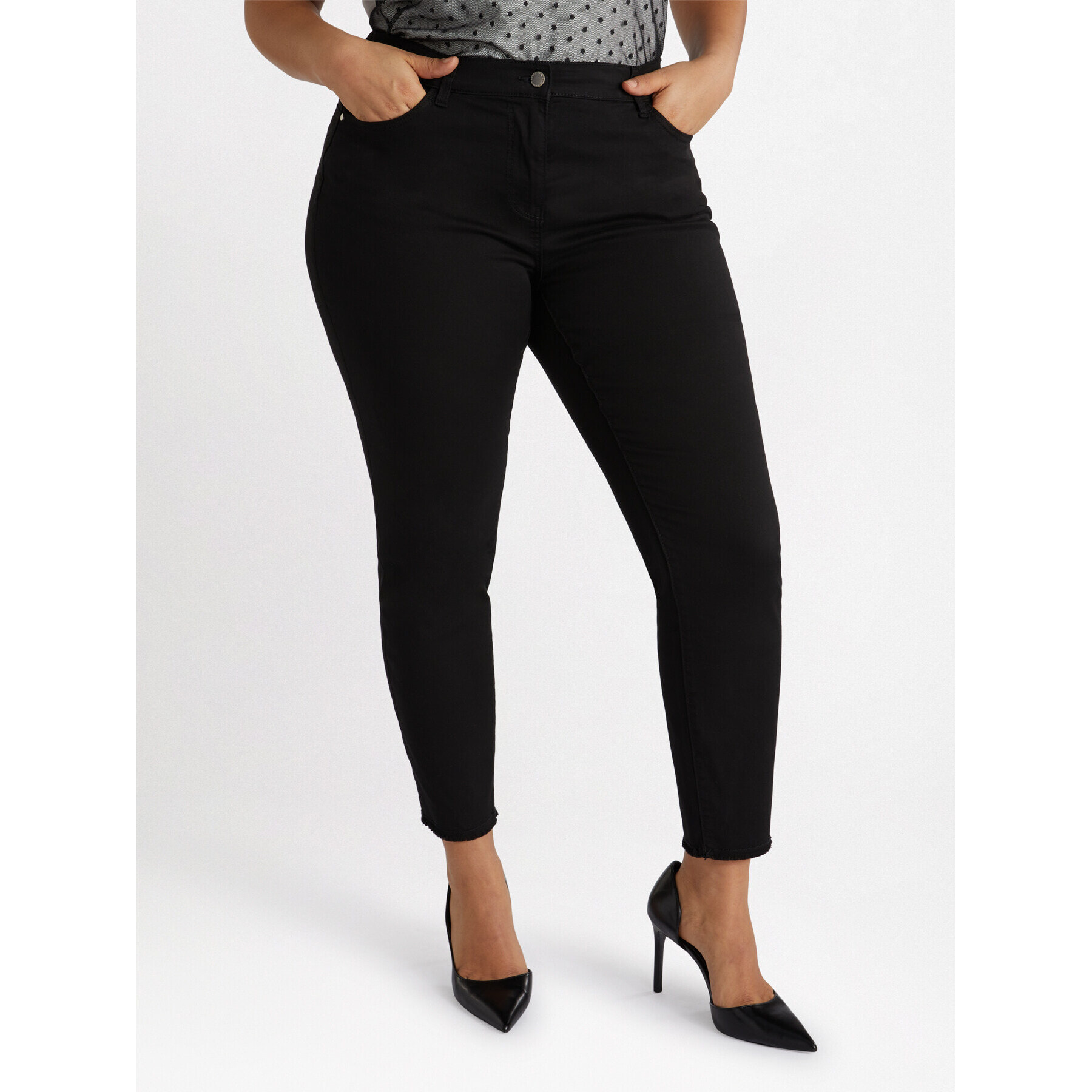 Fiorella Rubino - Pantaloni skinny - Nero