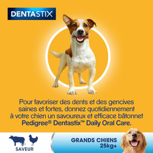 PEDIGREE Dentastix Friandises à mâcher grand chien 140 sticks dentaires (20x7)