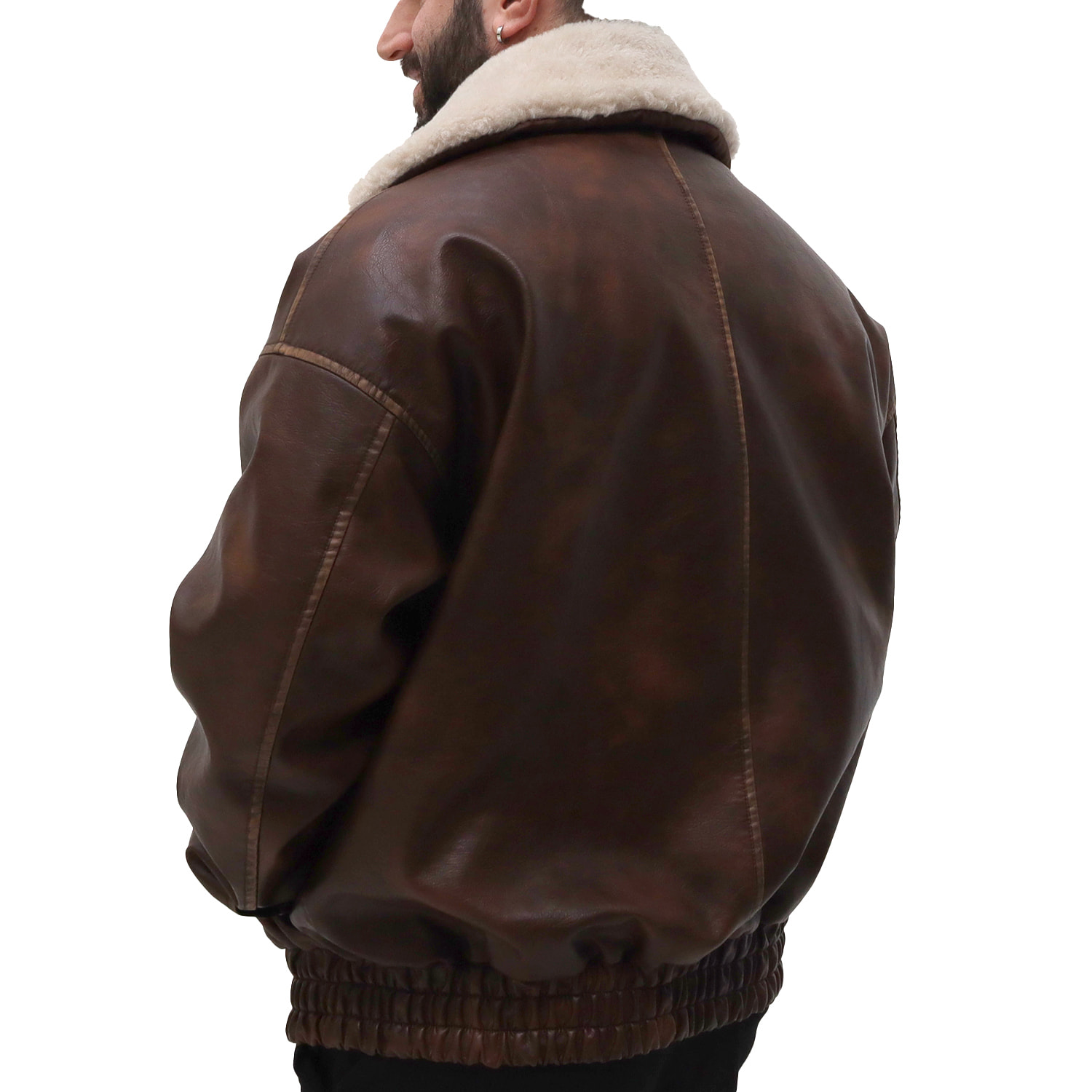 Giubbotto Adulto unisex Tata Italia Marrone