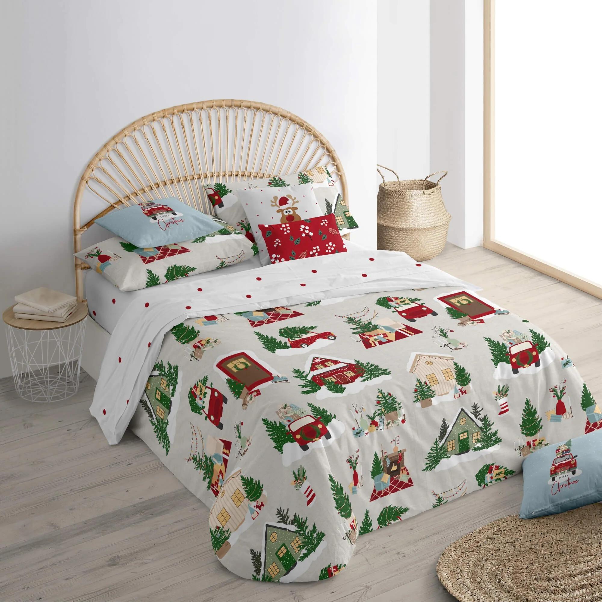 Housse de couette avec clics 100% coton Laponia 7