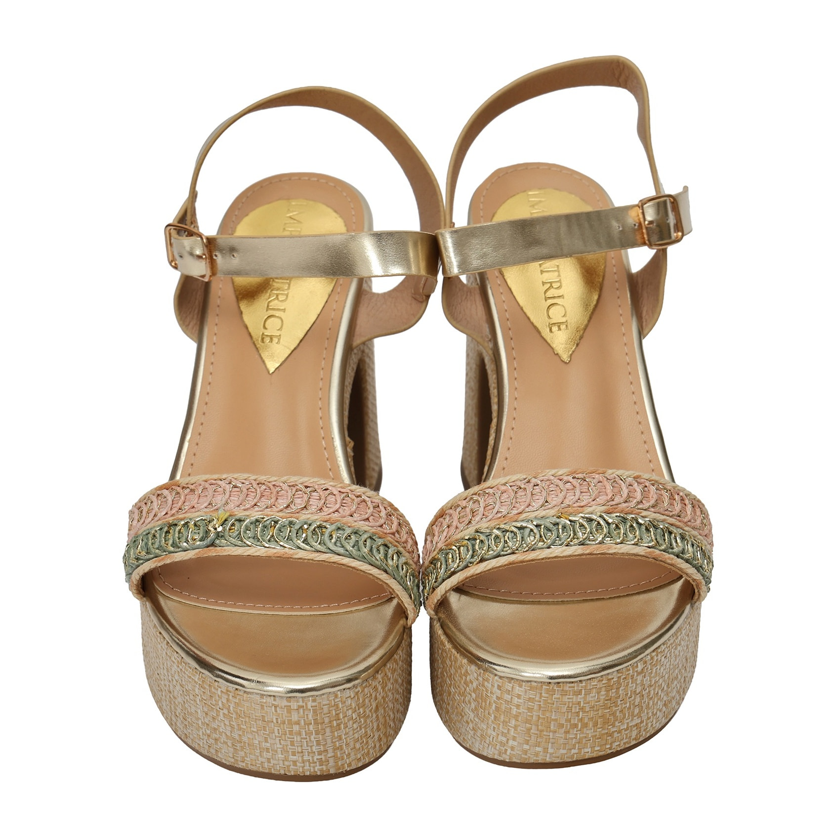 Sandali cinturino - tacco 11,0 cm - plateaux 4,0 cm