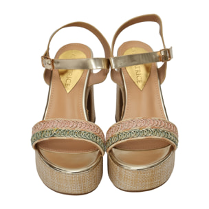 Sandali cinturino - tacco 11,0 cm - plateaux 4,0 cm