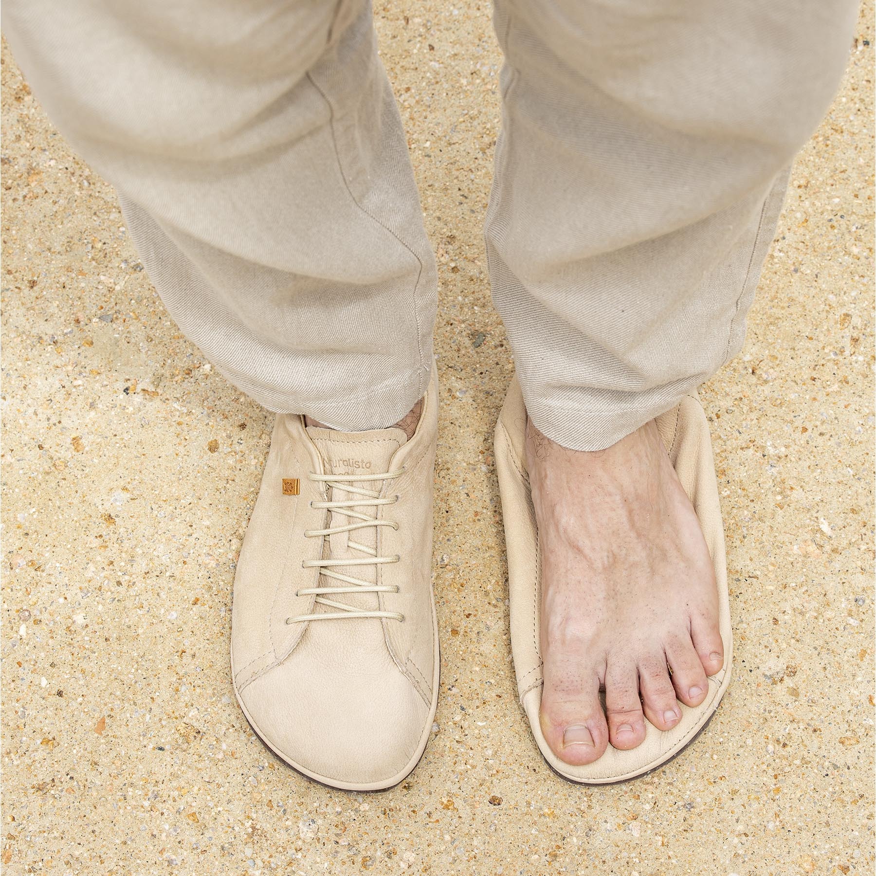 Zapatos N5671 NOBUCK LAVADO DENIM/ BARE color Denim