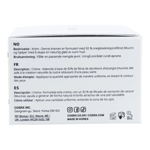 Crema facial Advanced Snail 92 All In One Cream COSRX 100 g
