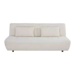 Banquette convertible tissu chenille 3 places KLIK