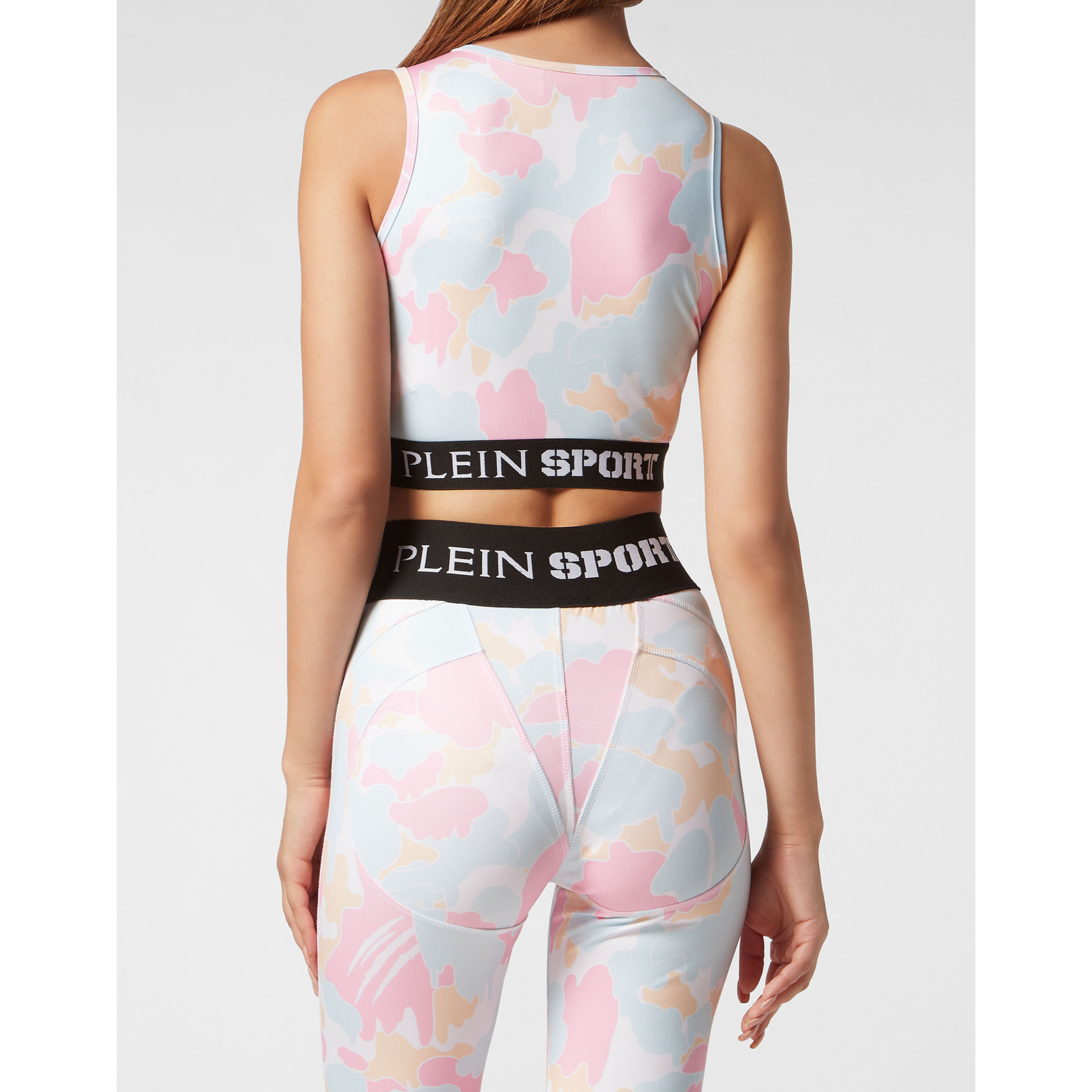 PLEIN SPORT Top deportivo CAMOUFLAGE