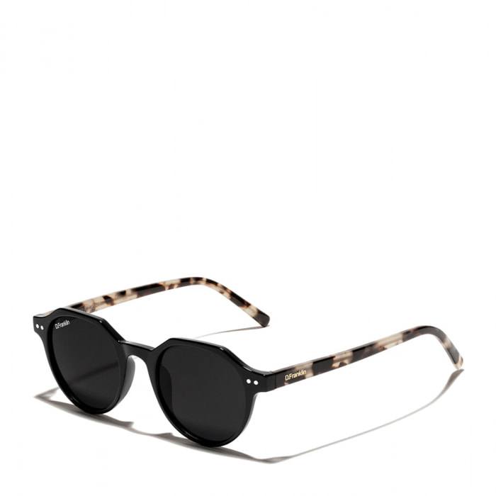 Gafas de Sol Ultra Light S Round Black / Black D.Franklin