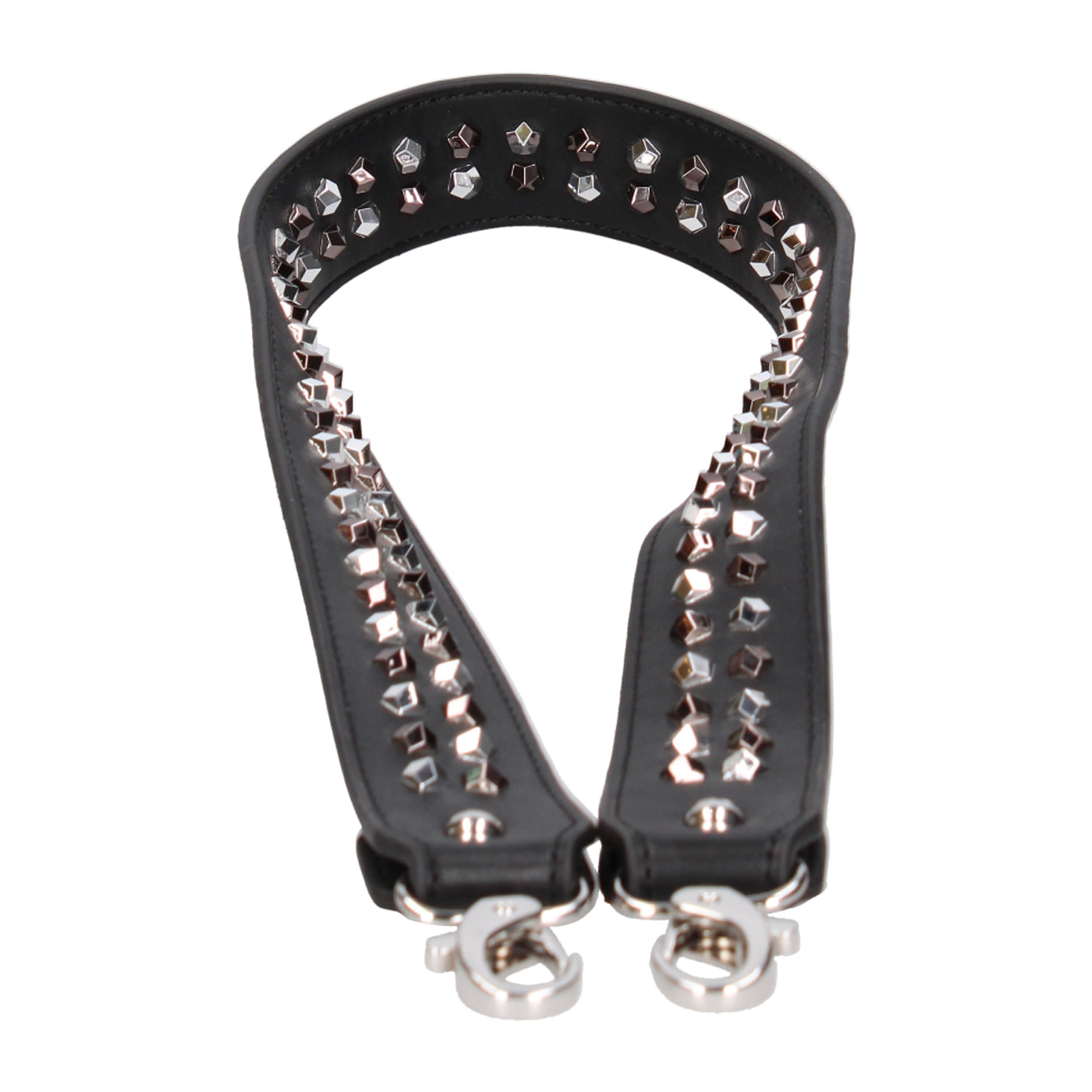 tracolla per borse con borchie 40x4,5x cm