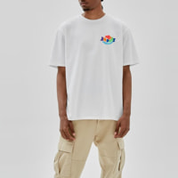 GUESS Originals - T-shirt J Balvin - 100% coton - blanc