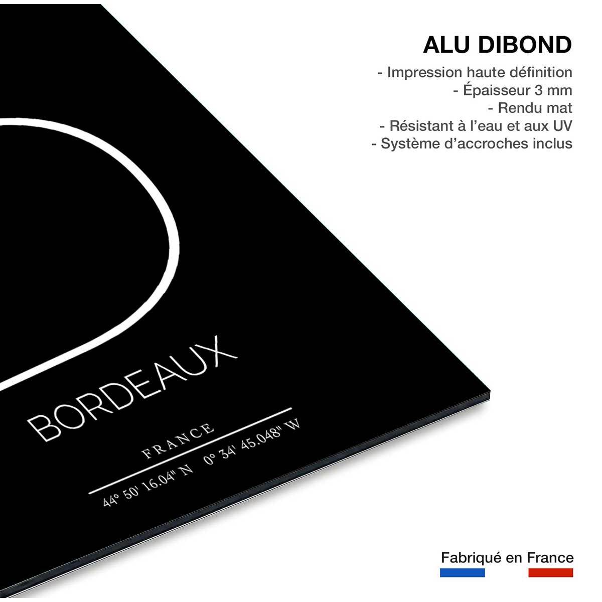 Tableau Bordeaux Tableau alu Dibond