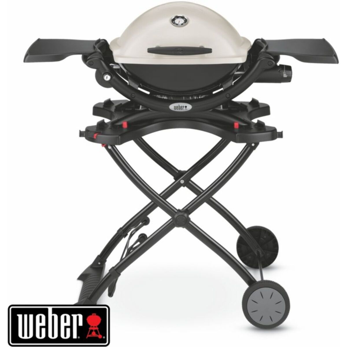 Chariot barbecue WEBER pliable pour Q1000 et Q2000