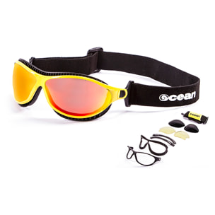 GAFAS DE WATER SPORT OCEAN TIERRA DE FUEGO de color Rojo