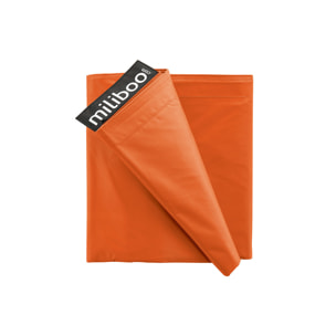 Housse de pouf géant orange BIG MILIBAG