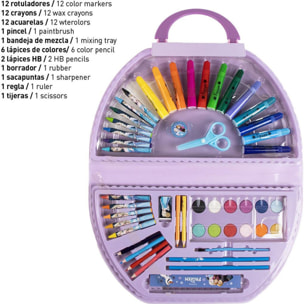 Set Papelería Coloreable 50 Piezas Frozen