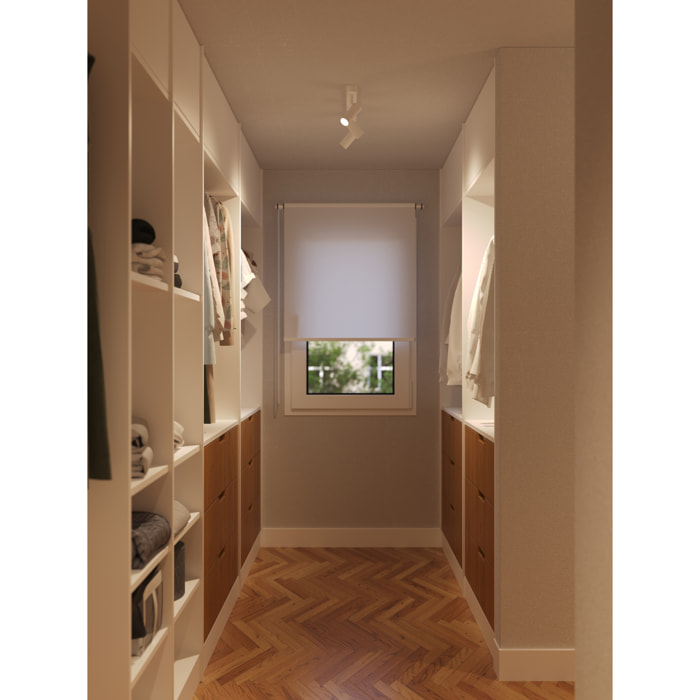 Forlight Focos LED Integrados 4000K - Iluminación Eficiente para Hogar, Acabado Blanco Prismatizado, Material Resistente en Acero y Policarbonato, Serie Logos Triple