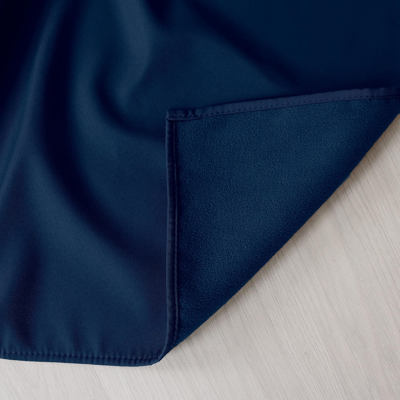 Rideau uni isolant et thermique - Bleu Marine