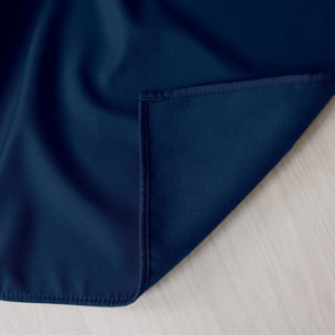 Rideau uni isolant et thermique - Bleu Marine