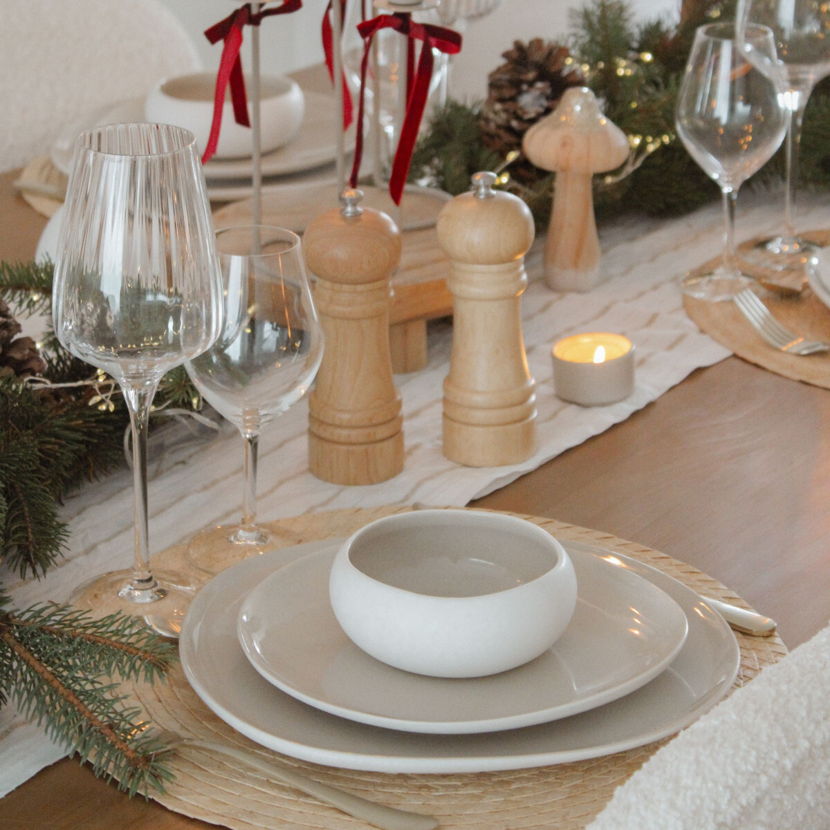 Marius Legno - Duo di macinini per sale e pepe