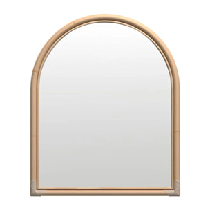 Miroir en rotin naturel - Indra