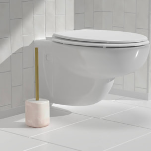Brosse wc Cloudy blanc H 36 cm