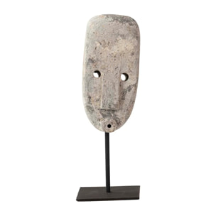 Figura Decorativa Piedra 8x7x26 Cm