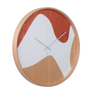 Reloj Pared Metal Natural 60x4,5x60 Cm