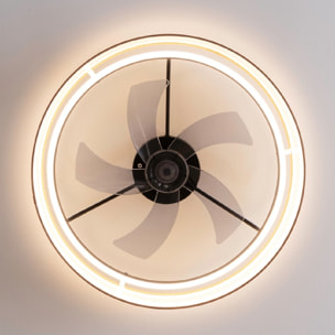 Ventilatori da soffitto EnergySilence LampAero 650 Beige Design Cecotec