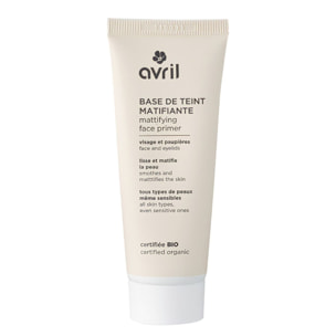 Base de Teint Certifiée bio - Base de teint Matifiante 30 ml
