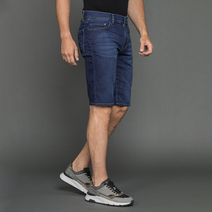 BERMUDA 5 TASCHE IN DENIM MODELLO PASSPORT