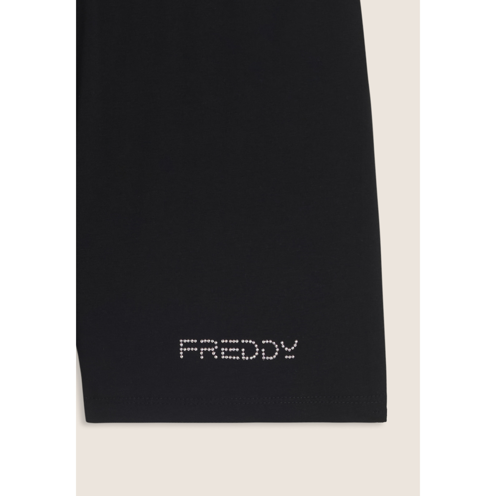 Leggings Short in Jersey pesante con Logo FREDDY