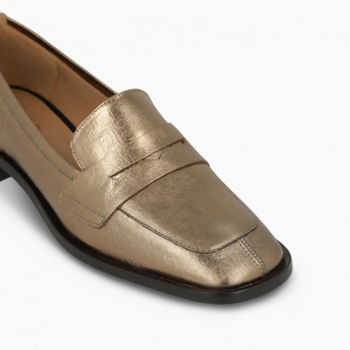 MOCASINES DORADOS BERECO
