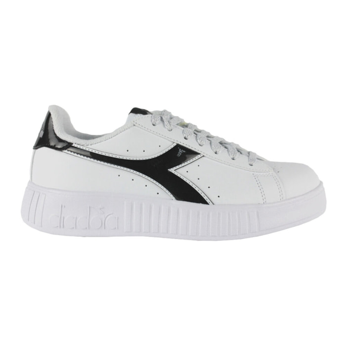 Zapatillas Sneaker para Mujer - DIADORA Step p 101.178335 01 C1145 White/Black/Silver