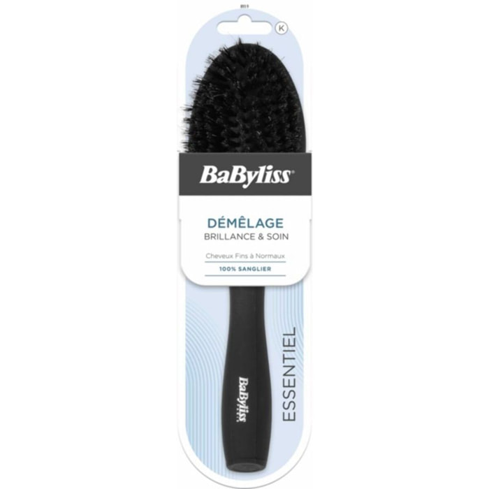 Brosse à cheveux BABYLISS PNEUMATIQUE 100 POUR 100 SANGLIER