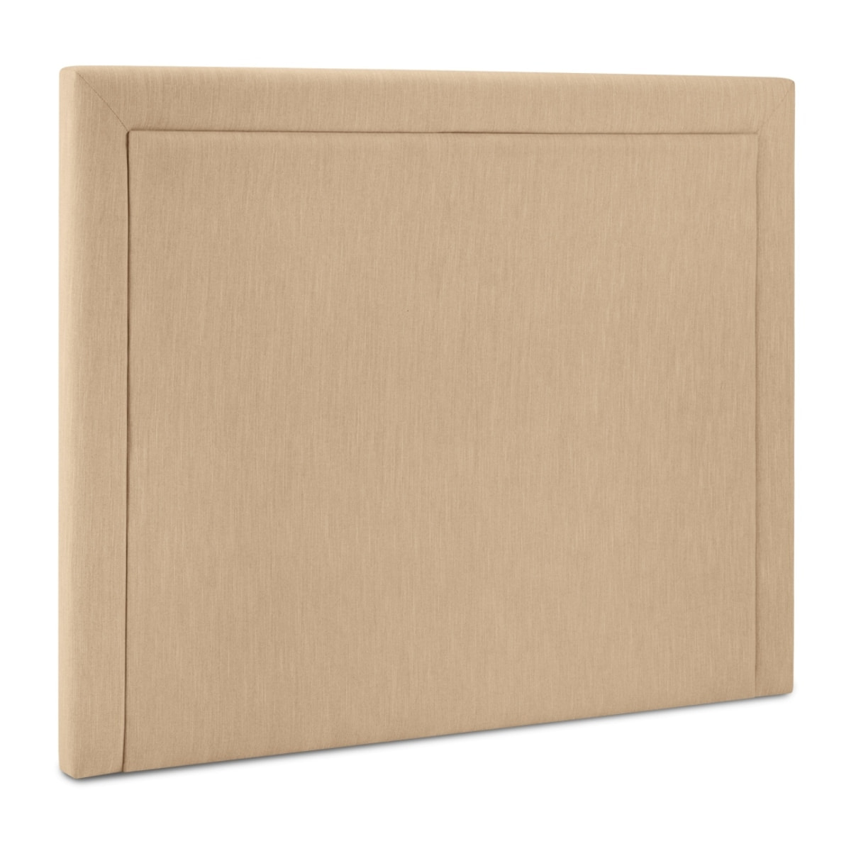 Tête de lit "Marie" 140x120cm en tissu structurel beige