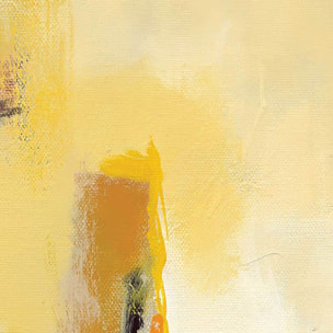 Poster casa ocre Affiche seule