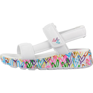 Sandalias Niña 314094l Blanco