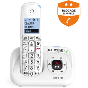 Téléphone sans fil ALCATEL XL785 Voice Blanc