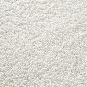 Tapis shaggy tissé motif uni MEPI