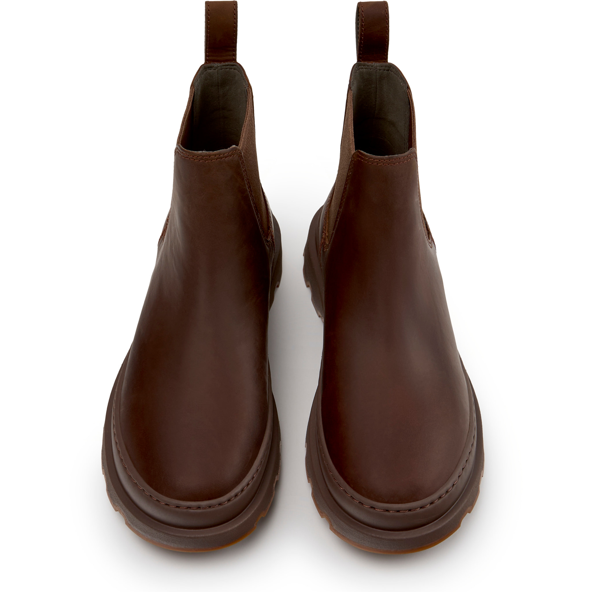 Botines - CAMPER Brutus+ - Marron - Piel nobuk