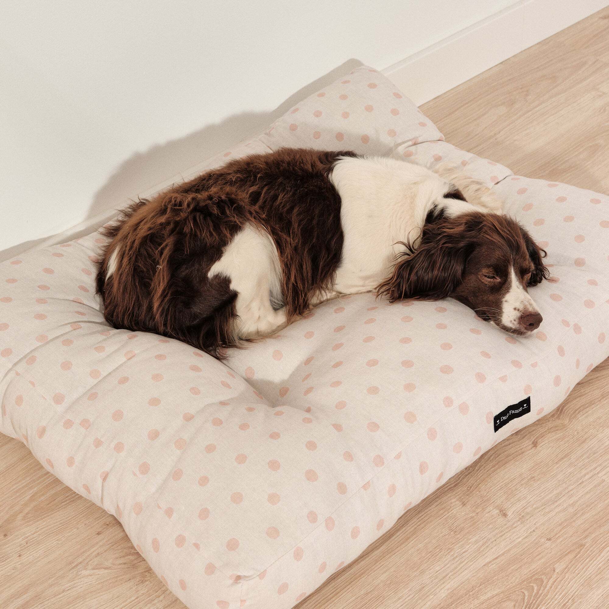 Lit épais et rembourré pour chiens et chats, 100 % coton anti-taches, pour animaux 0120-178