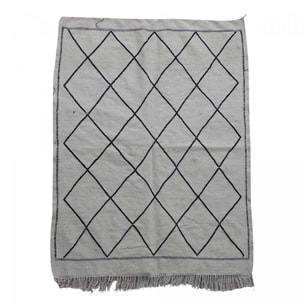 Authentique Tapis berbère fait main en coton POGA