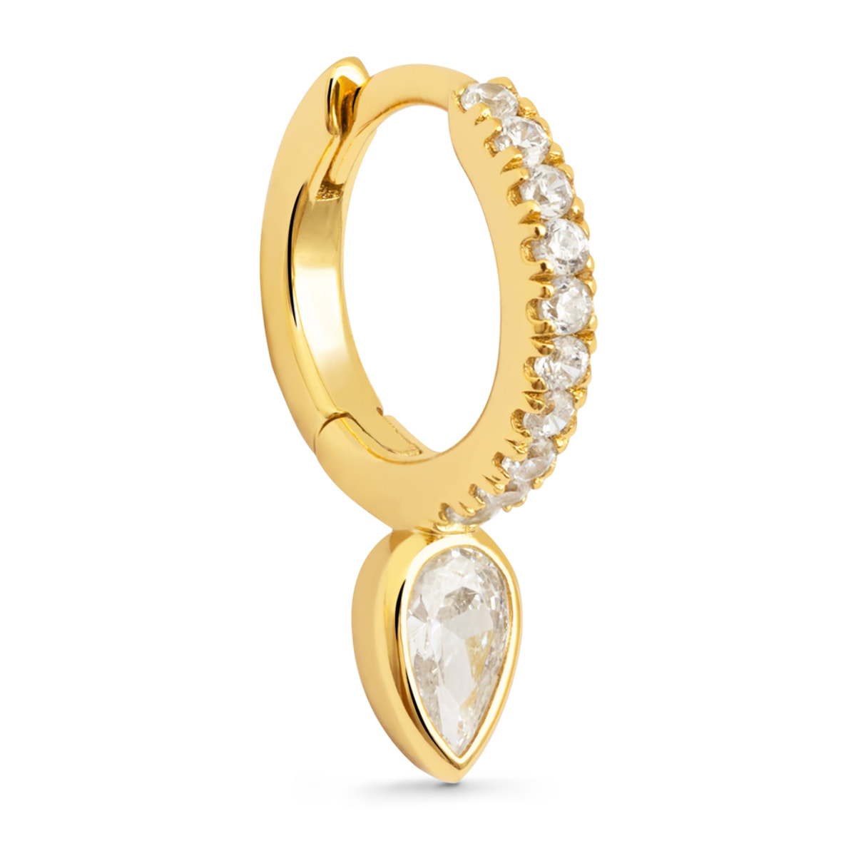 Orecchino Drop Cleo Placcato Oro