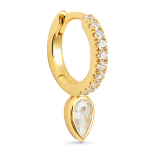 Orecchino Drop Cleo Placcato Oro