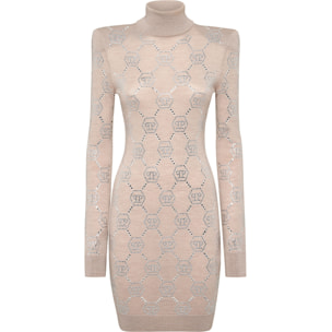PHILIPP PLEIN Vestido de punto MONOGRAM