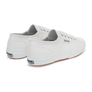 Le Superga Uomo Donna Bianco 2750 Tumbled Leather
